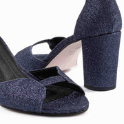 Brautsandalette ROXY BLAU GLITTER