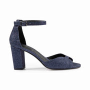 Brautsandalette ROXY BLAU GLITTER