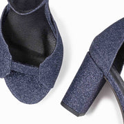 Brautsandalette ROXY BLAU GLITTER