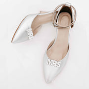 Pink Blueberry-Schuhclips-MR-MRS-weiss-1